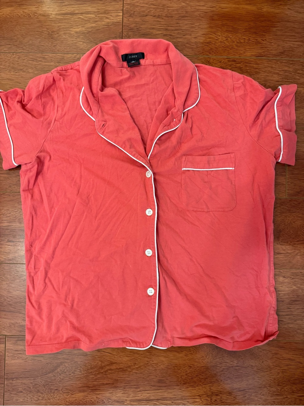 J. Crew S Coral Pajama Set